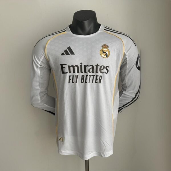 25-26 players' version of Real Madrid's home jersey