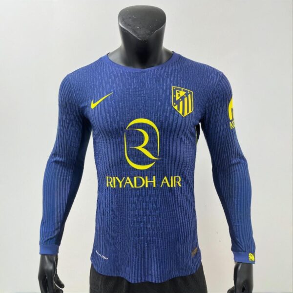 25-26 Away jersey players' version of Atletico Madrid Long-sleeved jersey