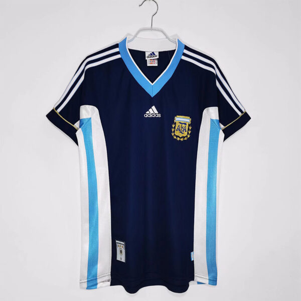 1998 Fan Edition Argentina away retro jersey