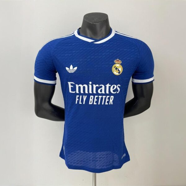25-26 Away players' version of Real Madrid's the second away jersey