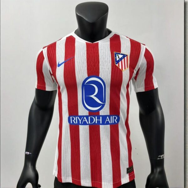 25-26 Home jersey players' version of Atletico Madrid jersey