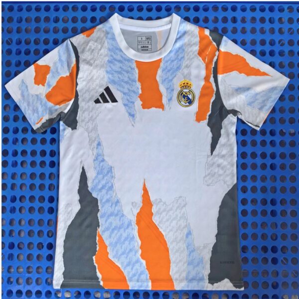 Real Madrid colorful training wear fan version football club jersey