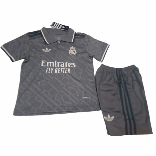 24-25 Children's version of Real Madrid The second away jersey