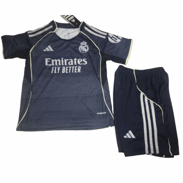 25-26 Away Children's jersey version of Real Madrid’s jerseys
